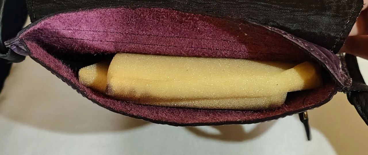 Bolsa de Couro Original Nova - Foto 4