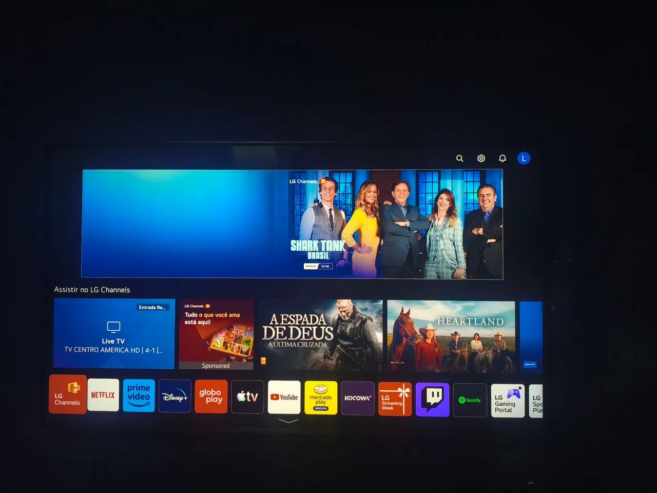 Tv LG 5O polegadas 4k