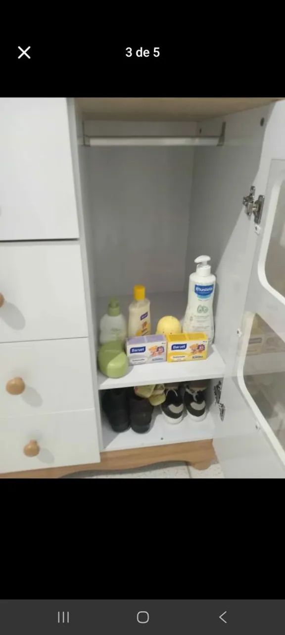 Berço e cômoda pra venda imediata  - Foto 3