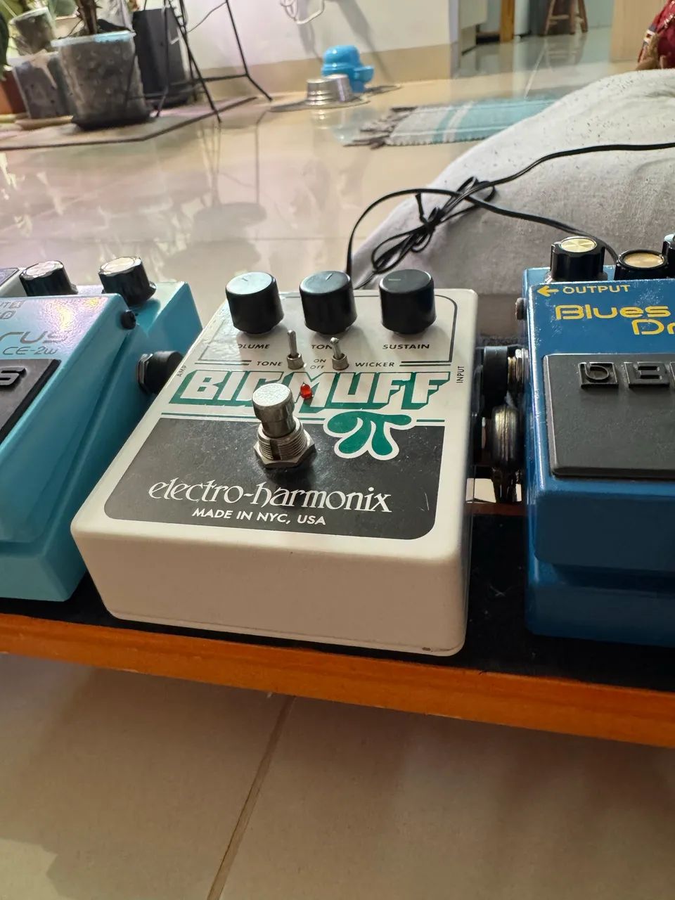 Electro-Harmonix Big Muff Pi Tone Wicker - Fuzz - Foto 3