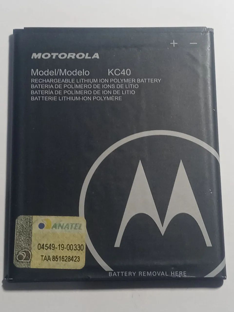 Bateria Motorola KC40 para moto E6 plus/ moto E6S 3100mAh original  - Foto 2