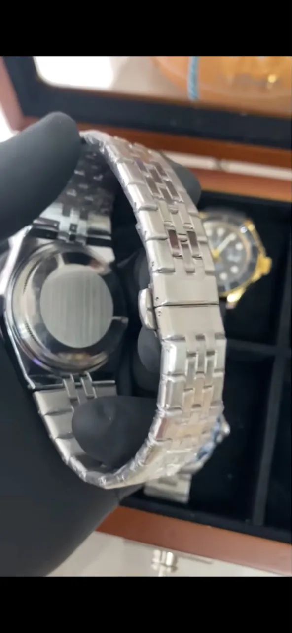 RELÓGIO ROLEX TODO EM AÇO  - Foto 3