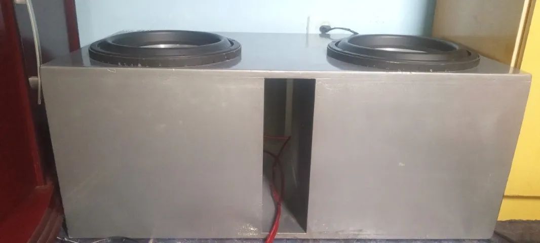 caixa para 2 subwoofer de 12  - Foto 2