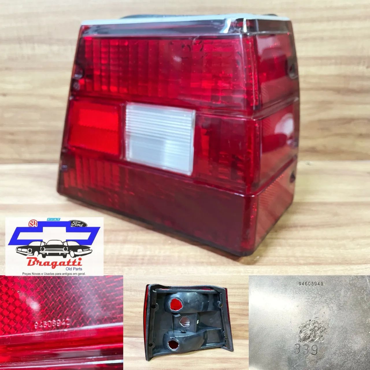 Lanterna GM Caravan original rubi (vermelha) 