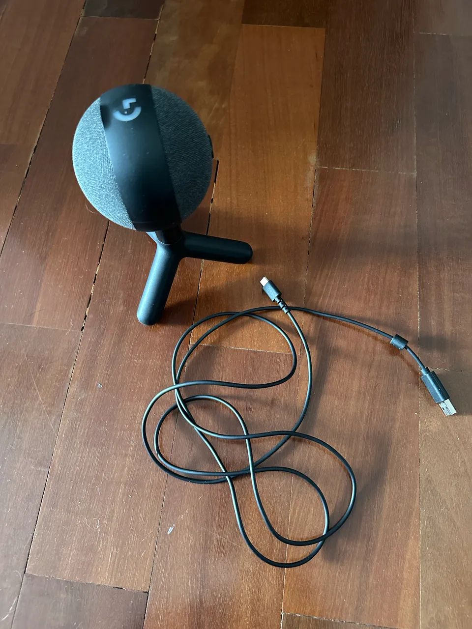 Microfone gamer Logitech novo - Foto 3