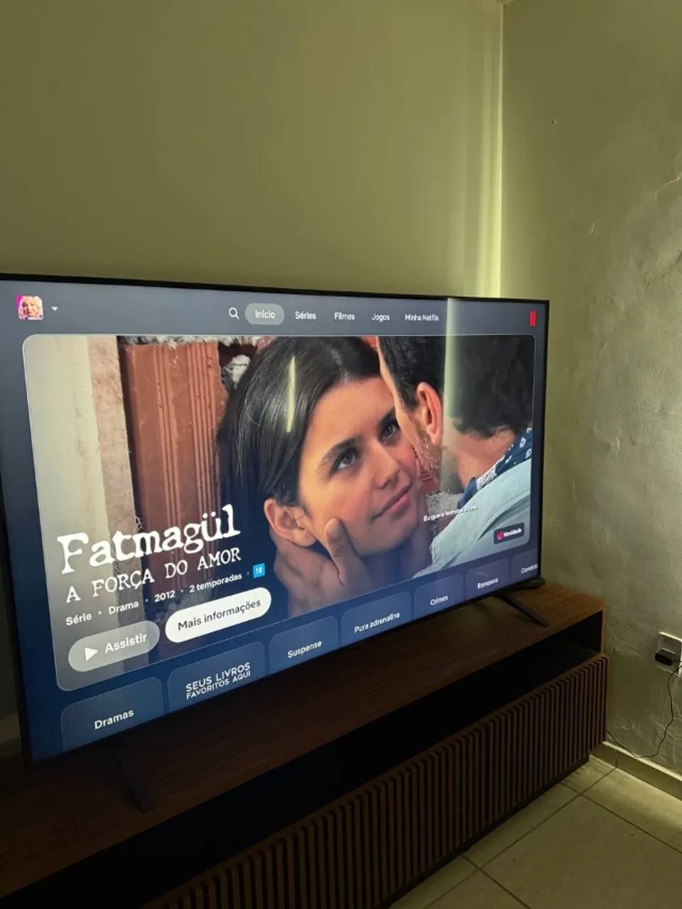 vendo Tv smart Lg nova demais 75 polegadas