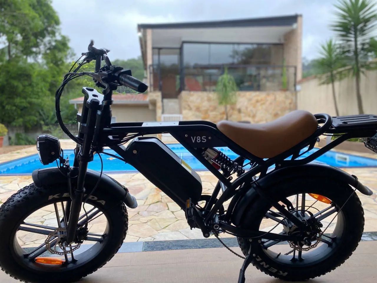 Bike elétrica v8s