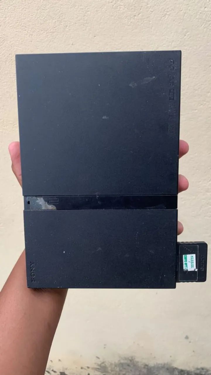 PS2 SLIM EM OTIMO ESTADO DE CONSERVAÇÃO {SEM LEITOR DE DISCO} - Foto 5