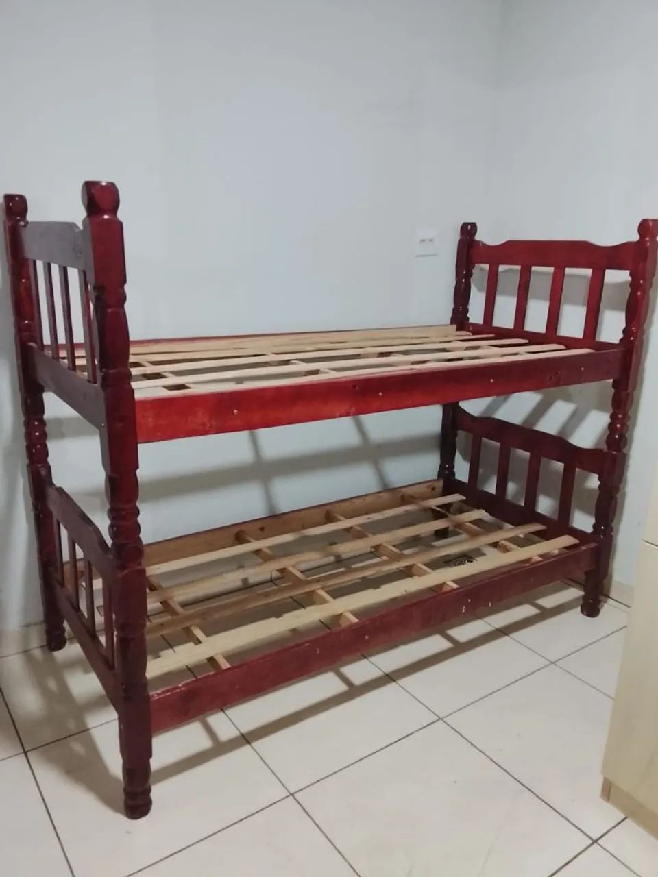 Beliche baixa sem escada madeira maciça, USADA ENTREGA dentro de Uberlândia MG  - Foto 5