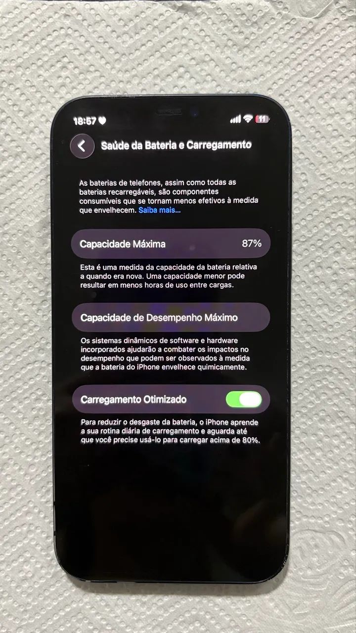IPHONE 12 - 128GB preto  - Foto 3