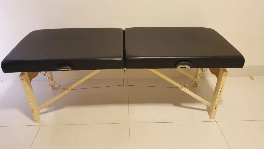 Maca Profissional Dobrável Barelle para Massagem e Estética - Foto 3
