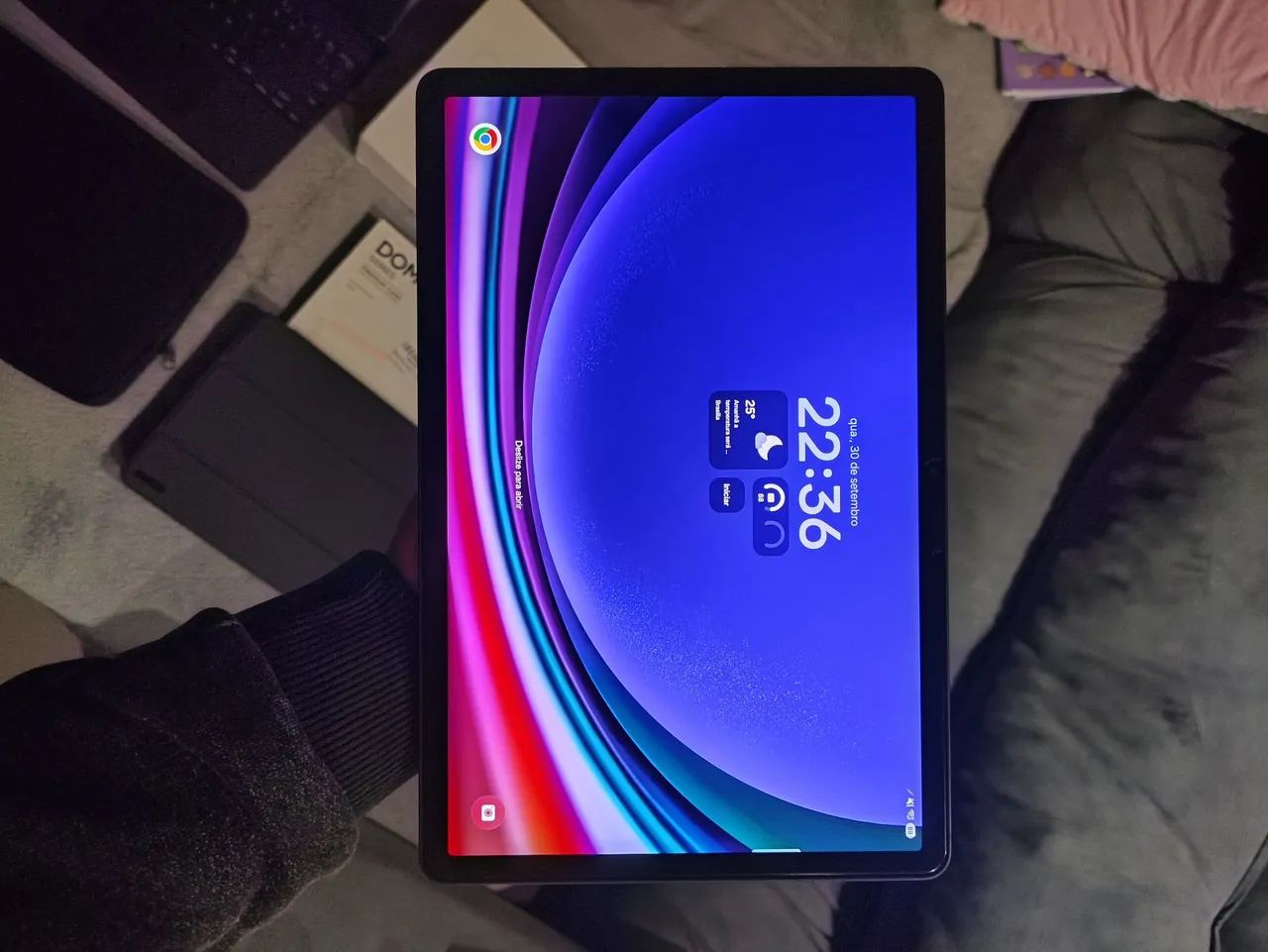 Samsung Galaxy tab s9 amOLED impecavel + capa dux ducis + NF