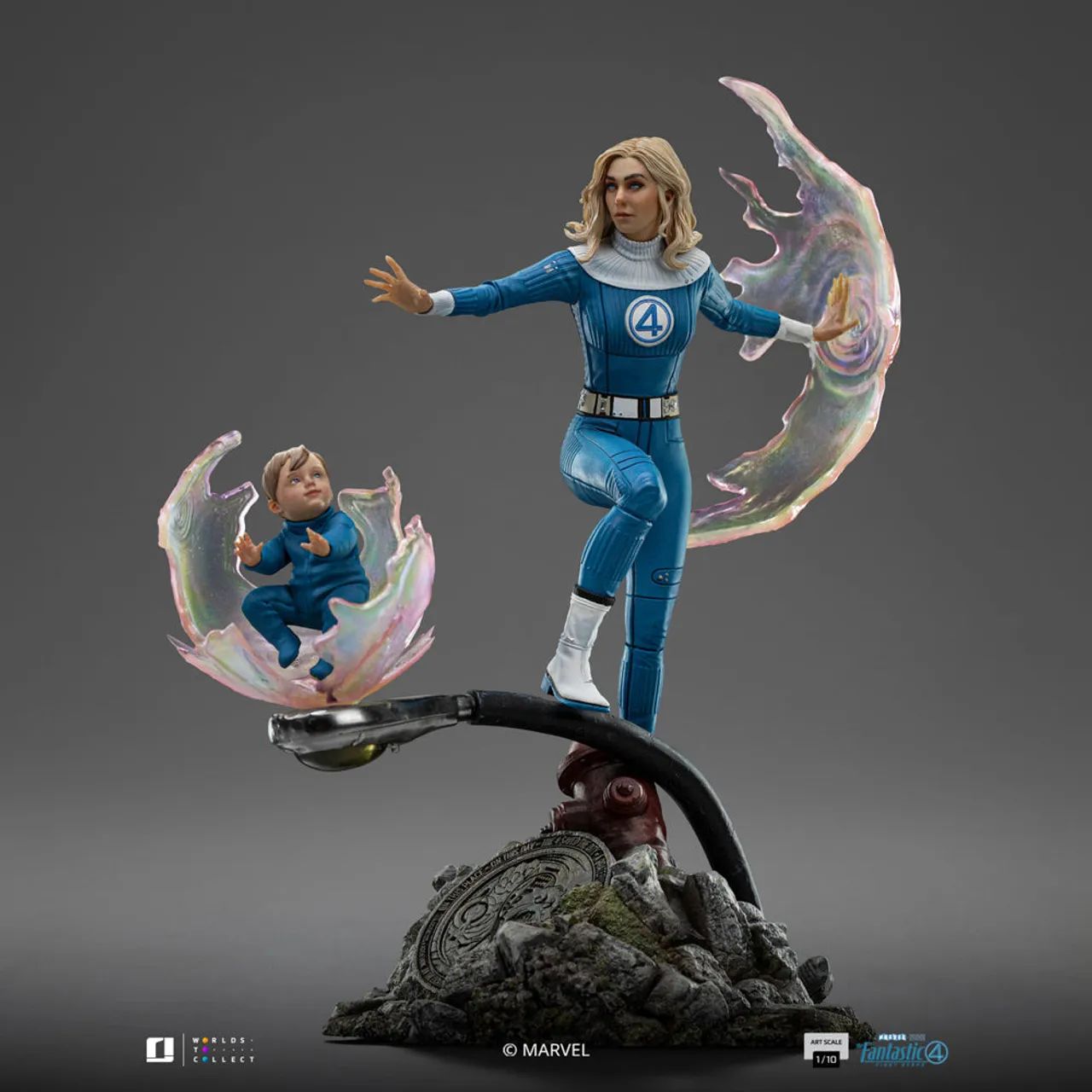 PACK FANTASTIC FOUR - 1/10 ART SCALE - IRON STUDIOS - Foto 3