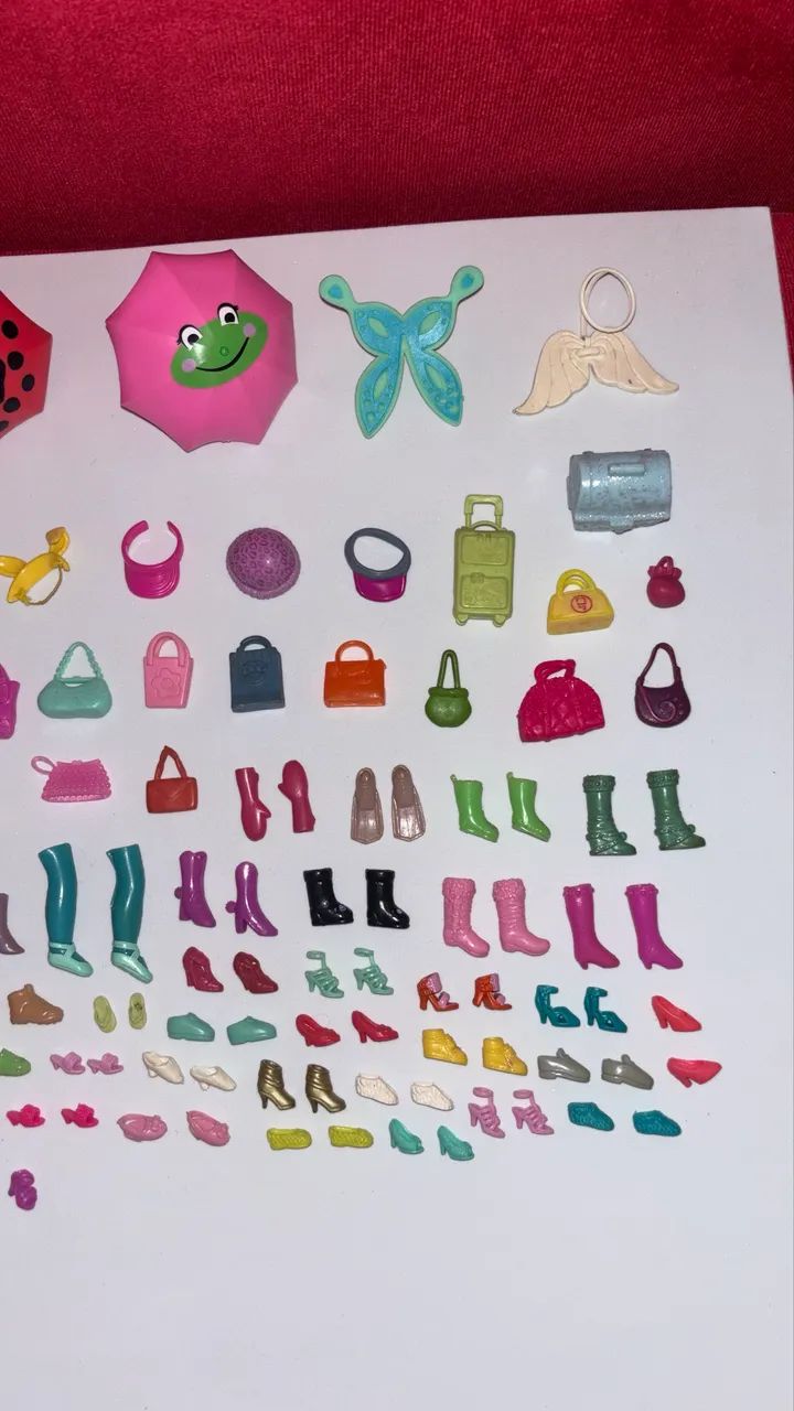 Sapatos e bolsas Polly Pocket  - Foto 3