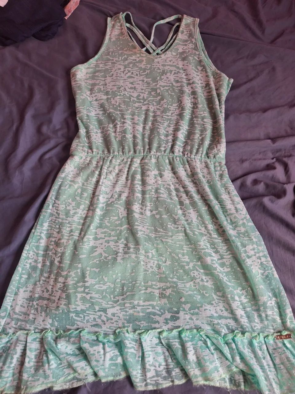 Vendo Vestido Verde. - Foto 2