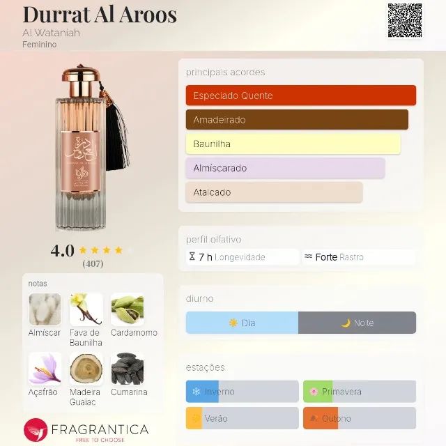 Perfume Durrat Al Aroos Al Wataniah - Foto 2