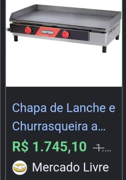 Chapa de hambúrguer Croydon  - Foto 2