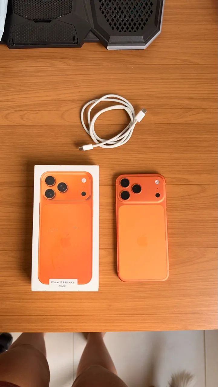 IPHONE 17 PRO MAX 256GB ? LARANJA CÓSMICO - Foto 2