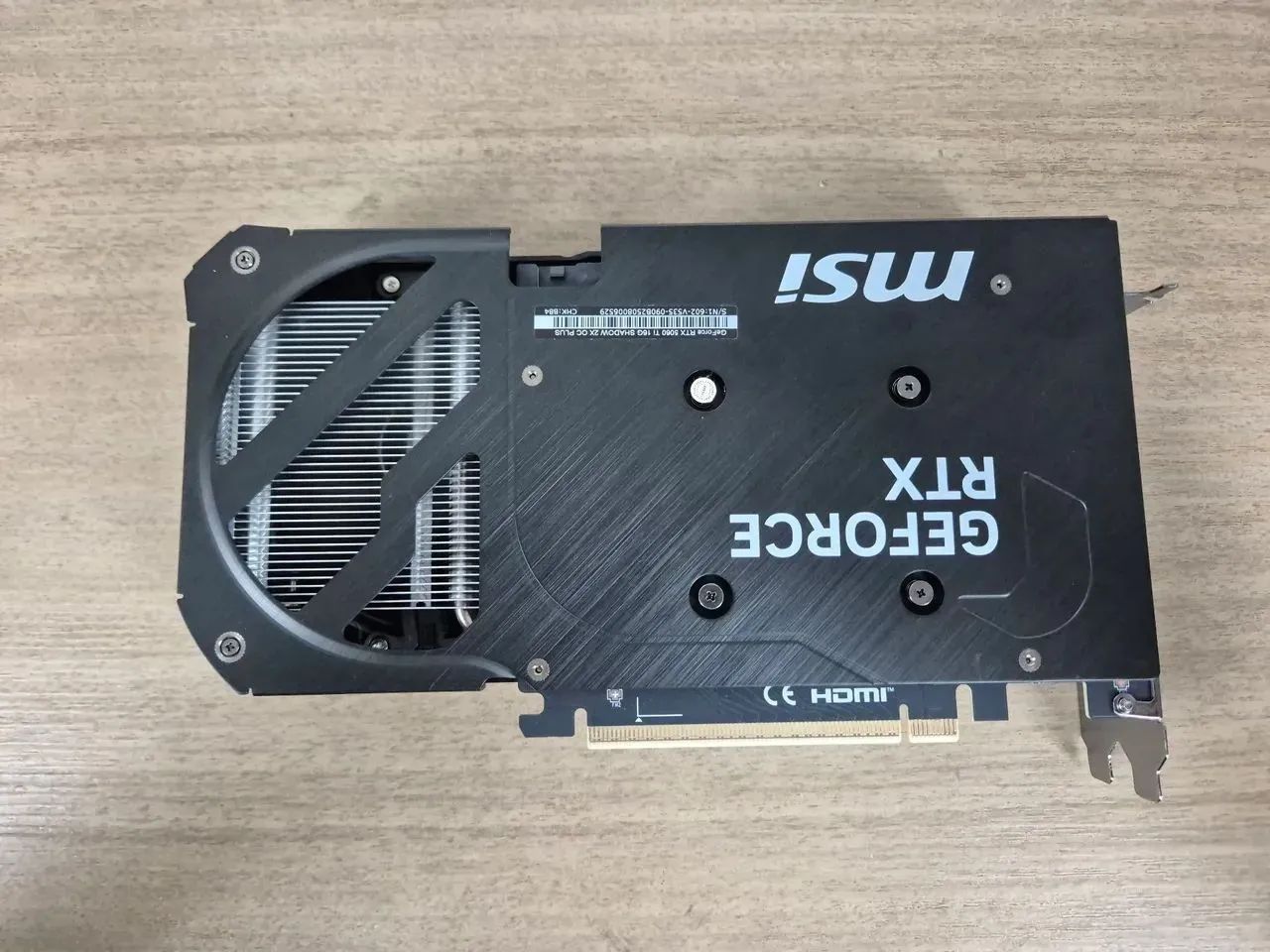 RTX 5060TI 16GB MSI SHADOW 2X - Foto 2
