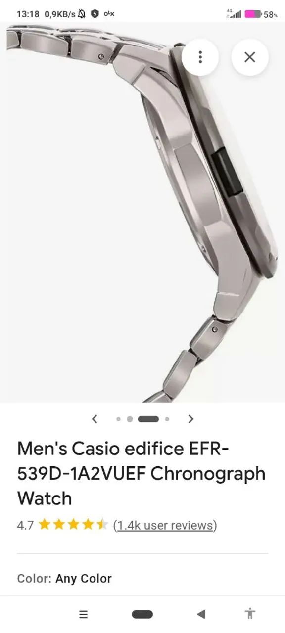 Relógio Casio edifice - Acessórios - Campanário, Diadema