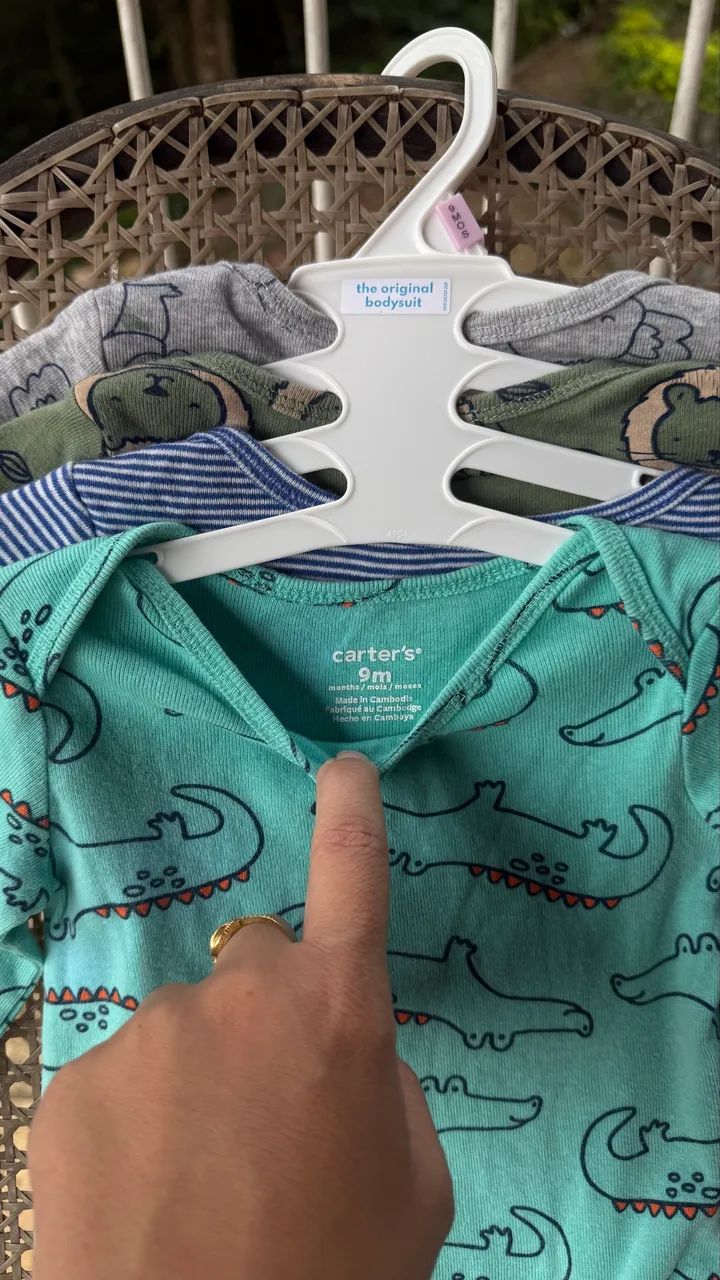 Kit Bodys Carters TAM: 9m - Foto 2