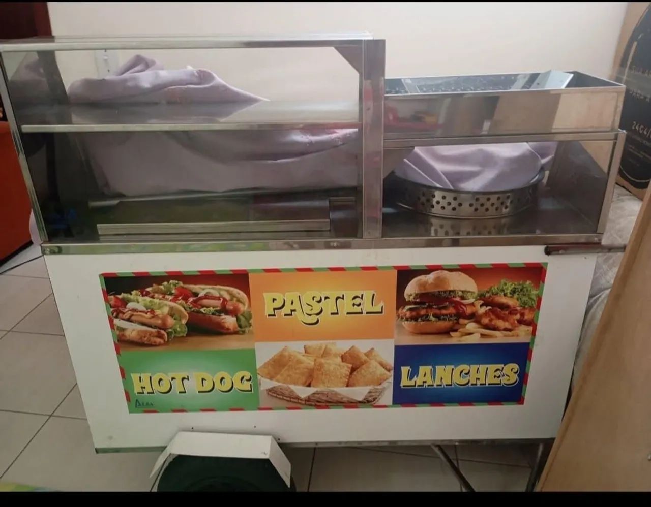 Carrinho de lanches 