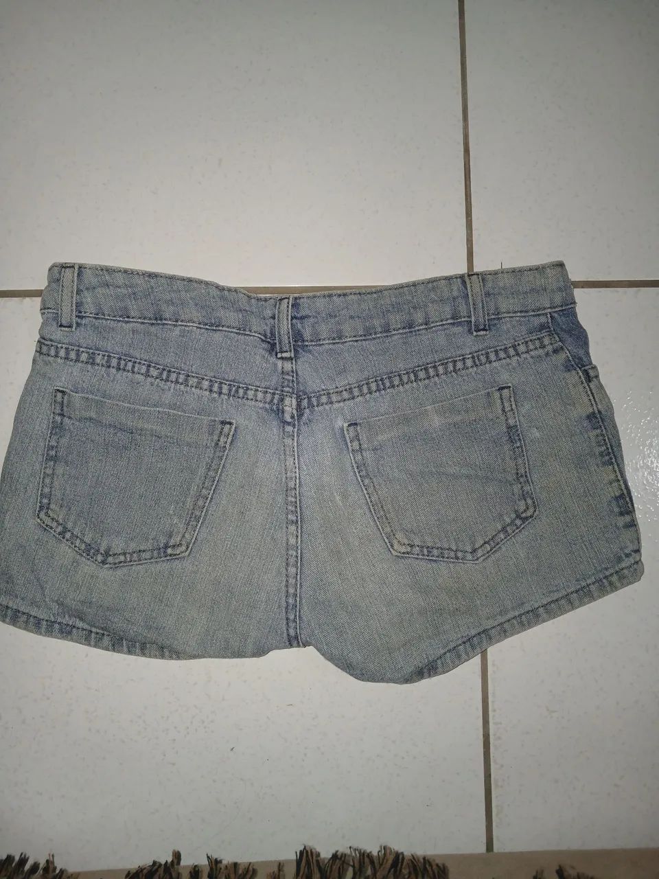 Mine Shorte Jeans Azul Desbotado - Foto 2
