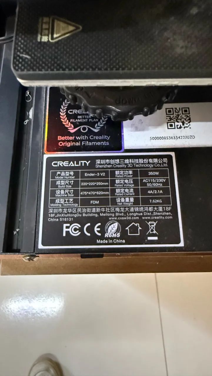 Impressora 3D Ender 3 V2 Creality - Foto 4