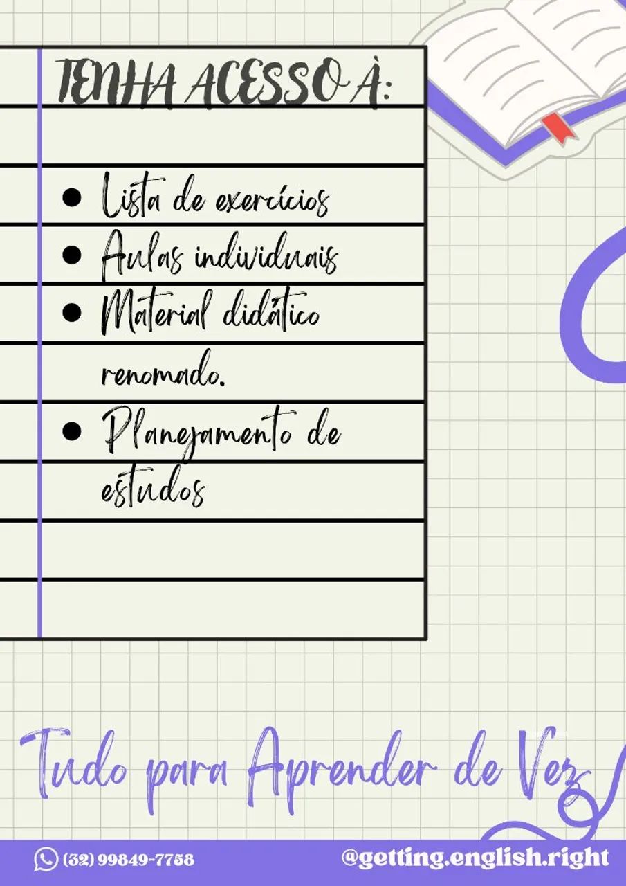 AULAS DE INGLÊS (online tutoring) - Foto 2