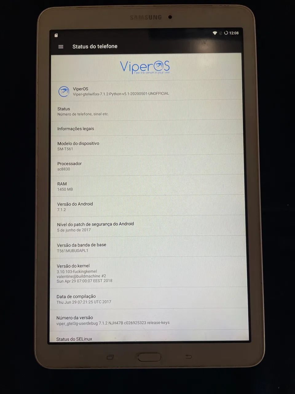 Tablet Samsung Galaxy tab E branco - Foto 4