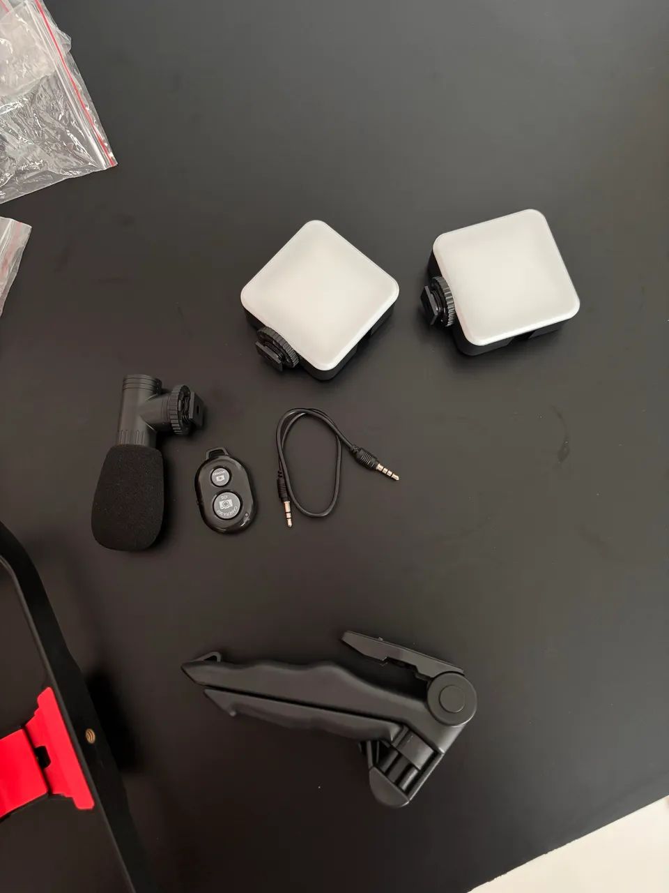 Kit para Gravação / Vídeos - Iluminação + Microfone + Acessórios - Foto 2