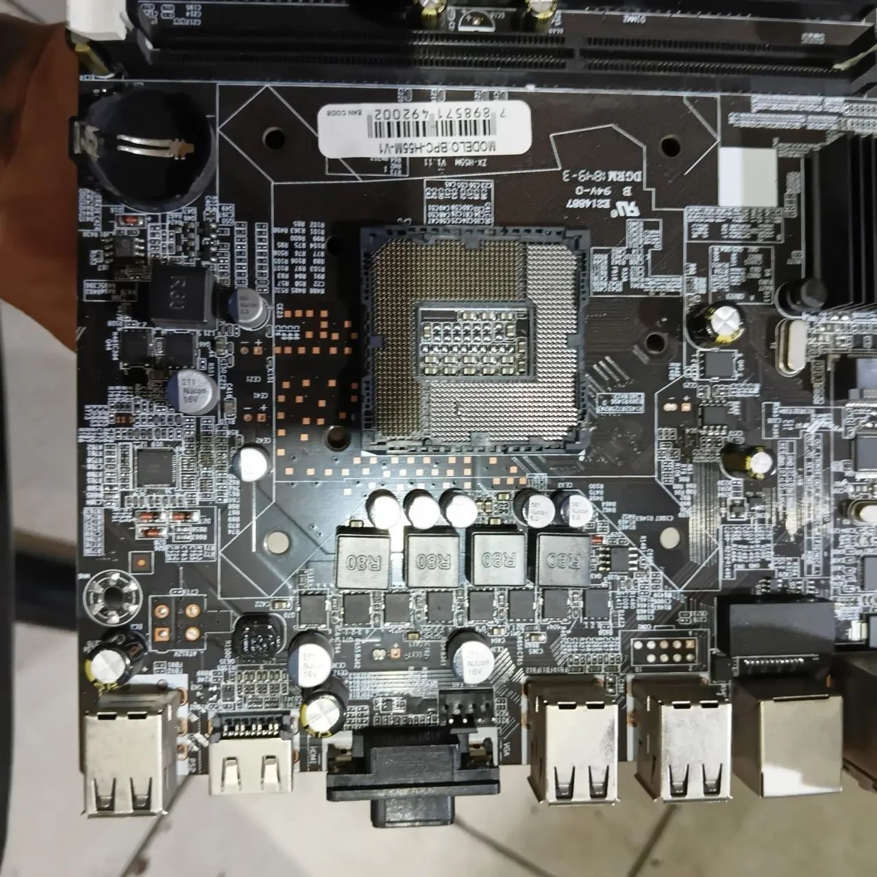 Placa-Mãe H55 LGA 1156 - BPC-H55M-V1 (Sem Teste) - Foto 2