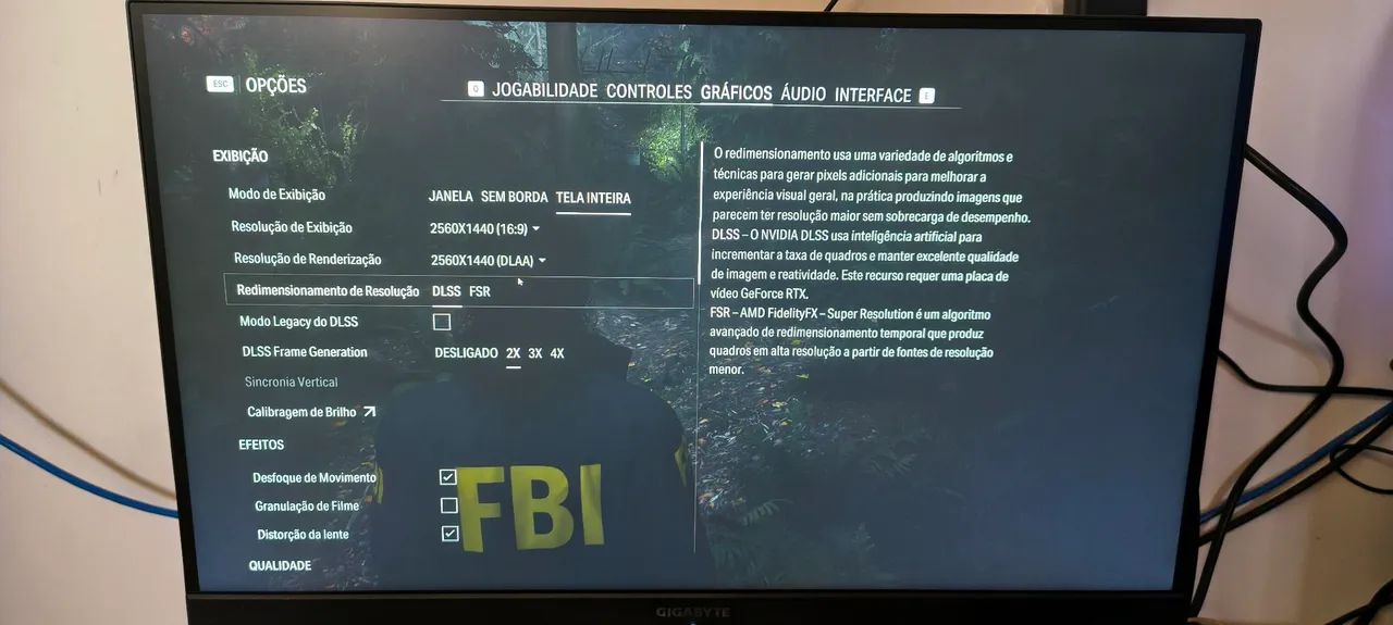 Monitor gamer QHD