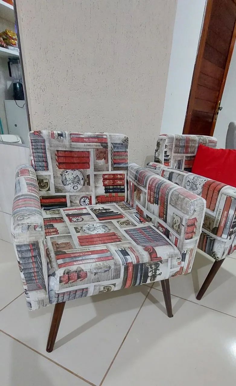 Conjunto de cadeiras de espera, poltronas, cadeiras de apoio - Foto 2