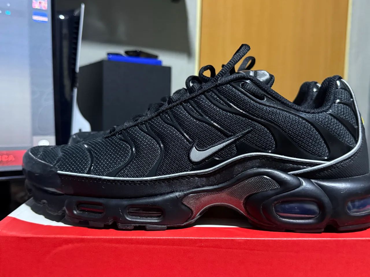 TN Nike air max plus og black reflective - Foto 4