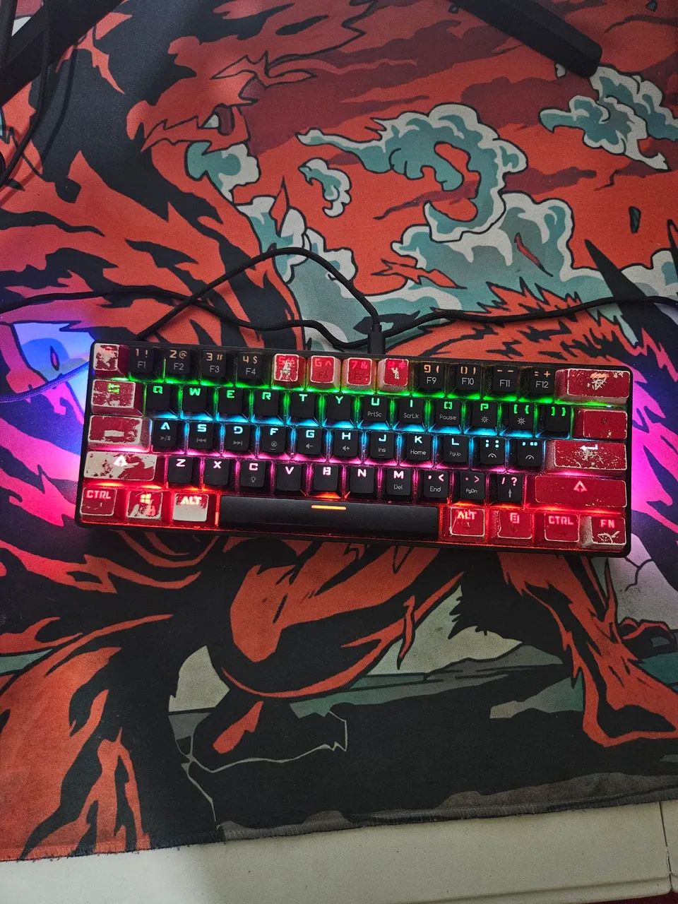 Vendo teclado mecânico mucai