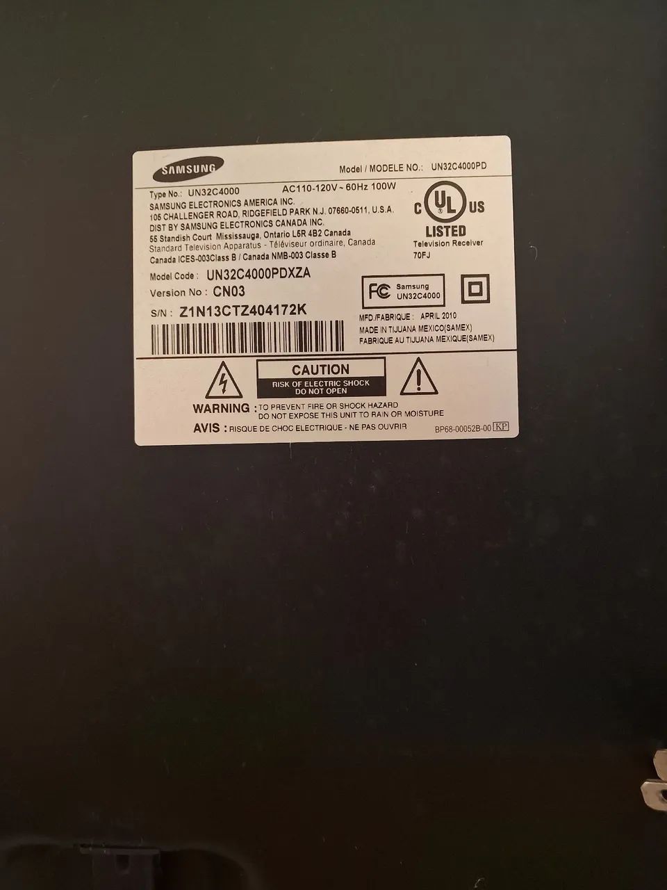 TV Samsung 32 Polegadas UN32C4000 - Imagem e Som Funcionando- HDMI - Foto 3
