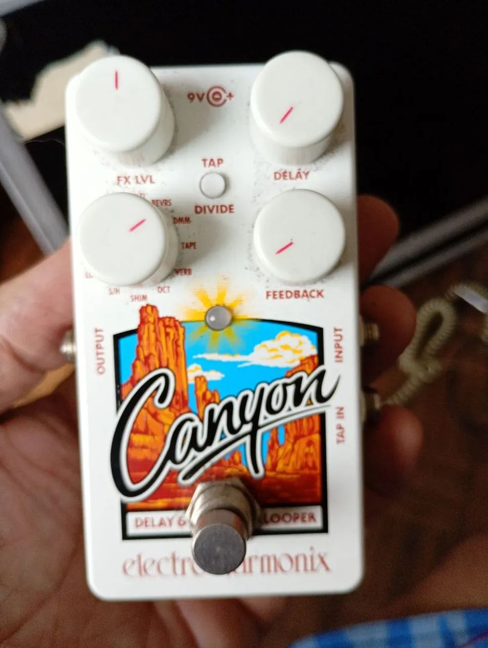 Pedal delay canyon electro-harmonix 