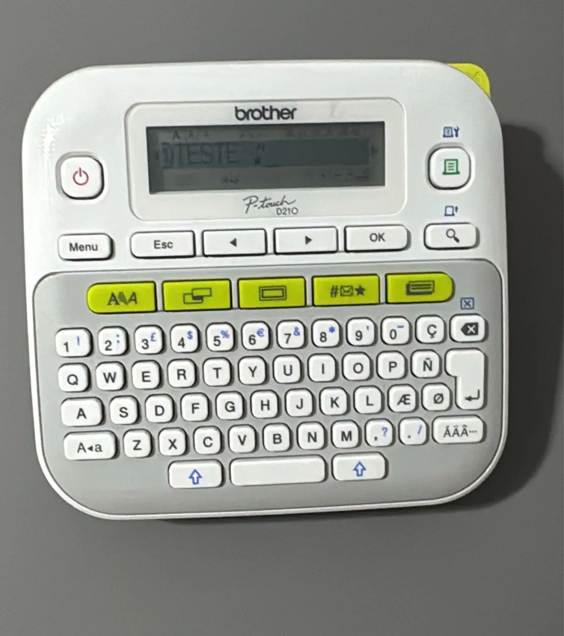 Rotuladora Brother P-touch D210 ? Funcionando Perfeitamente415985462077050881