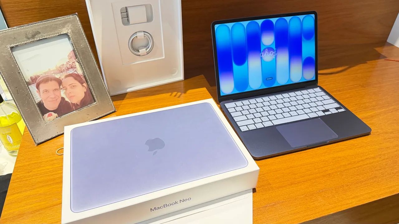 MacBook Neo 13? A18 Pro 256GB Índigo - Novo - Foto 3