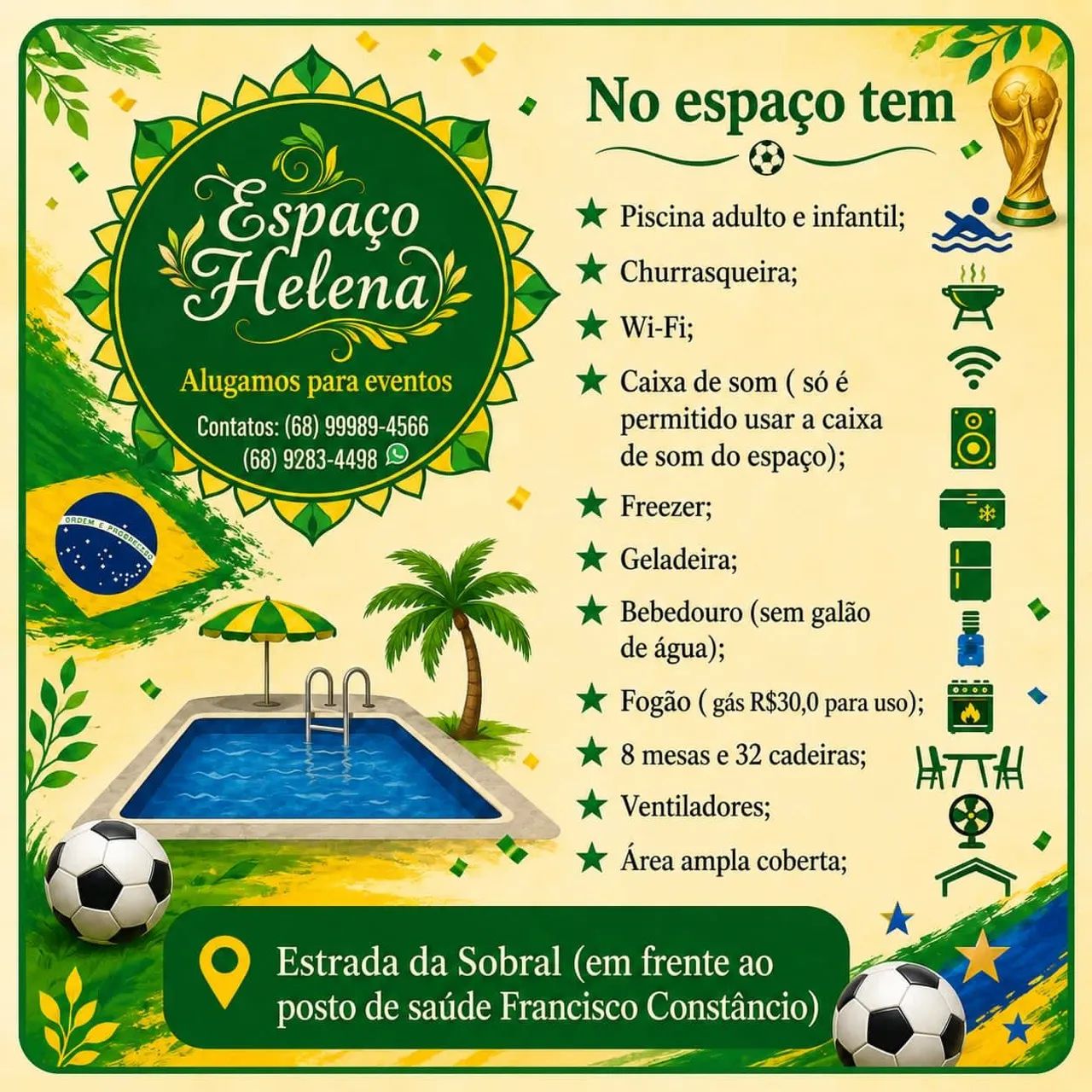 Espaço para Eventos ( promoção durante a copa) - Foto 2