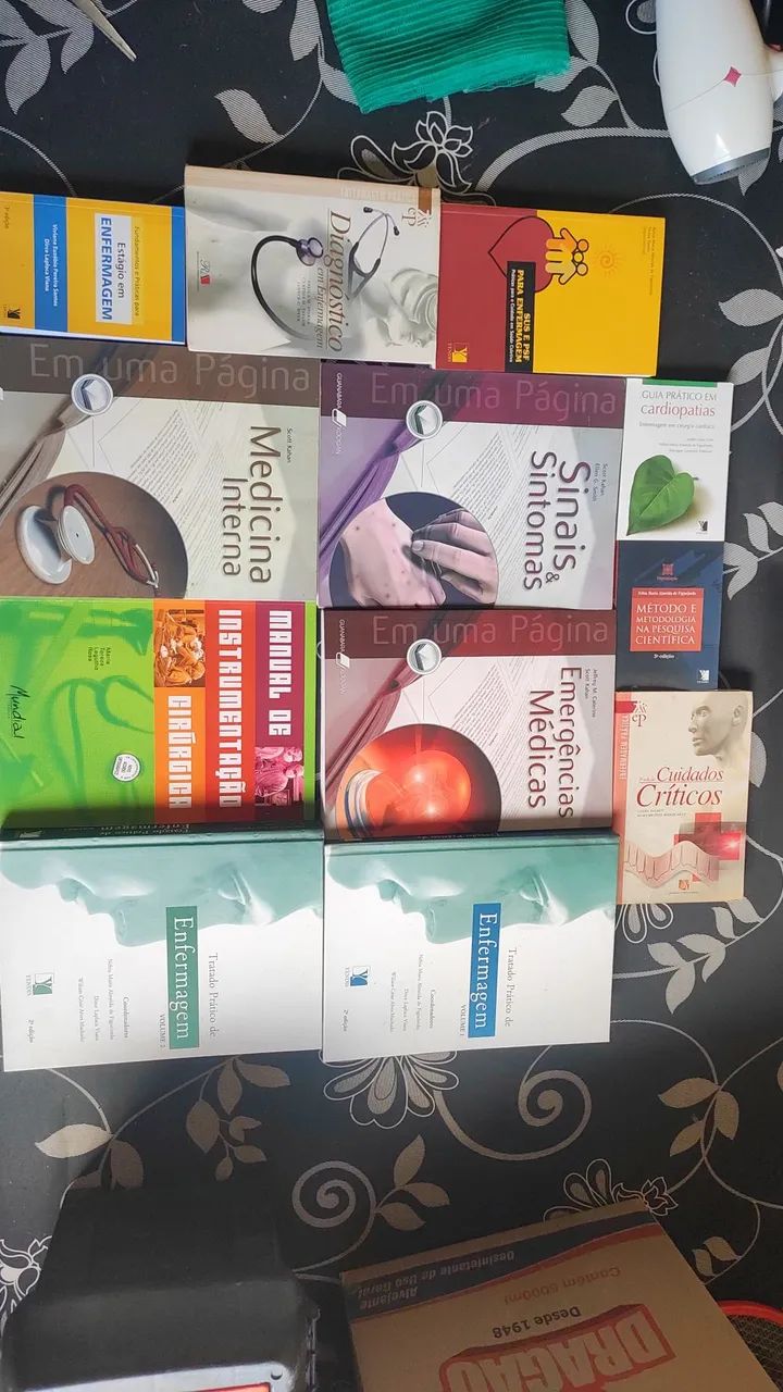Livros de enfermagem 
