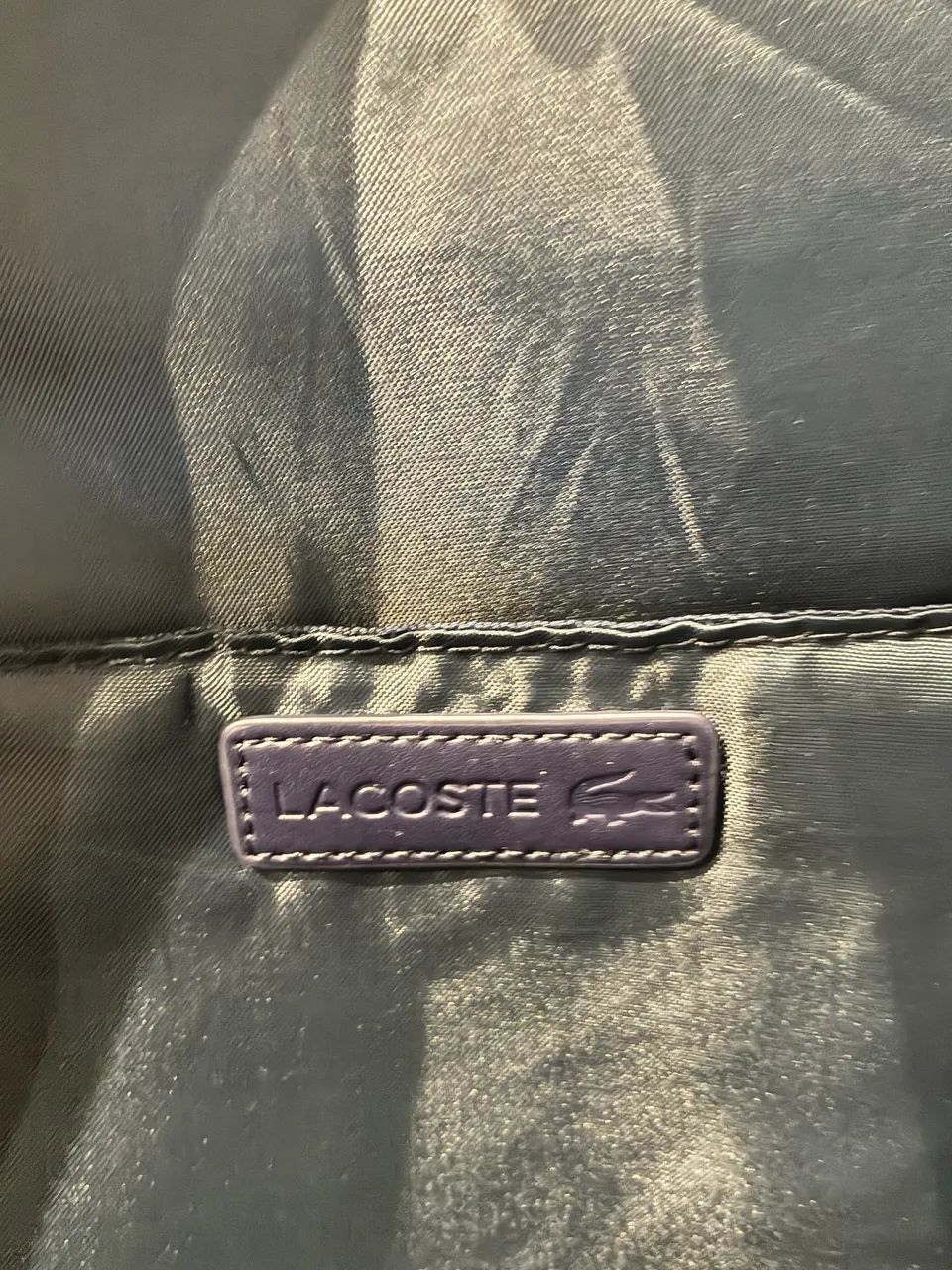 BOLSA LACOSTE AZUL MARINHO - Foto 4