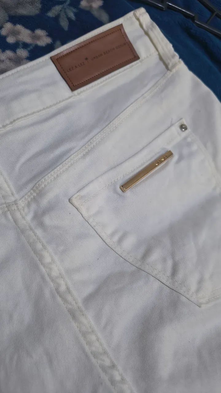 Calça Lez a Lez branca 40