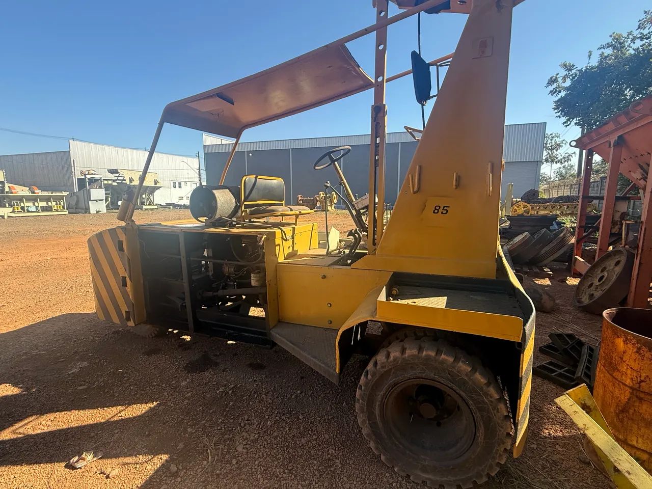 Guincho Hyster canarinho k 110 ( maquina trabalhando ) - Foto 5