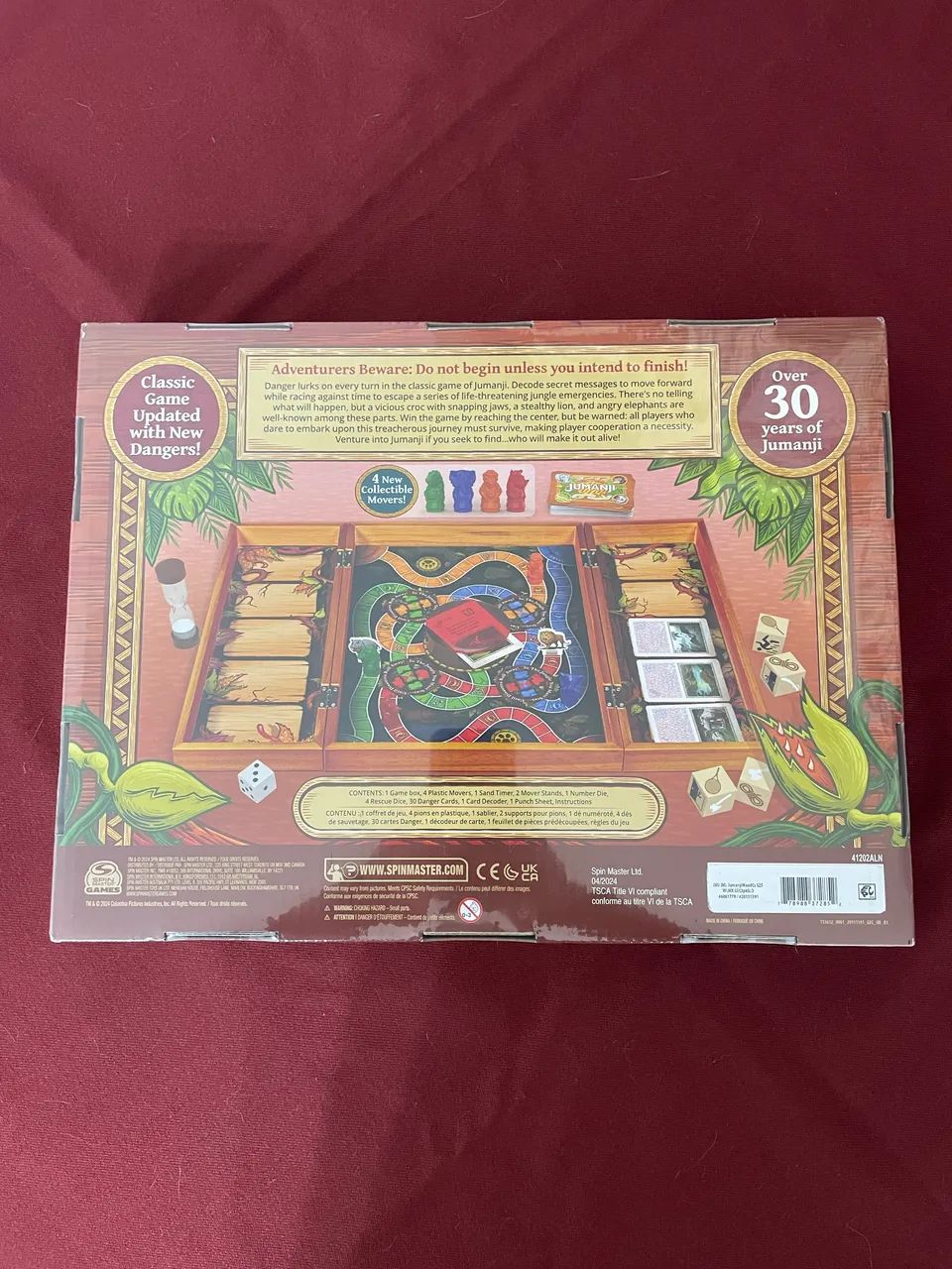 Jumanji - Jogo de Tabuleiro - Foto 2