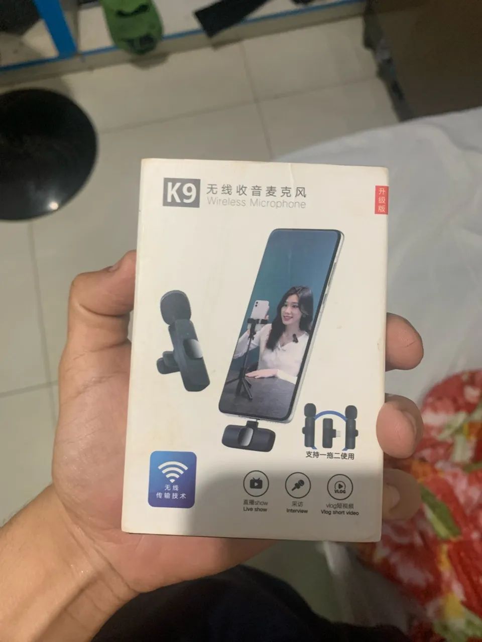 Microfone k9  - Foto 2