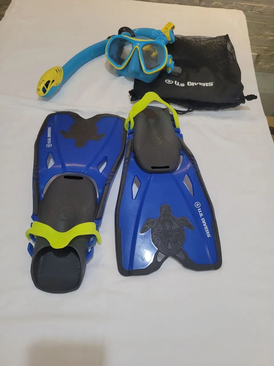 Kit de snorkel infantil marca U.S Divers