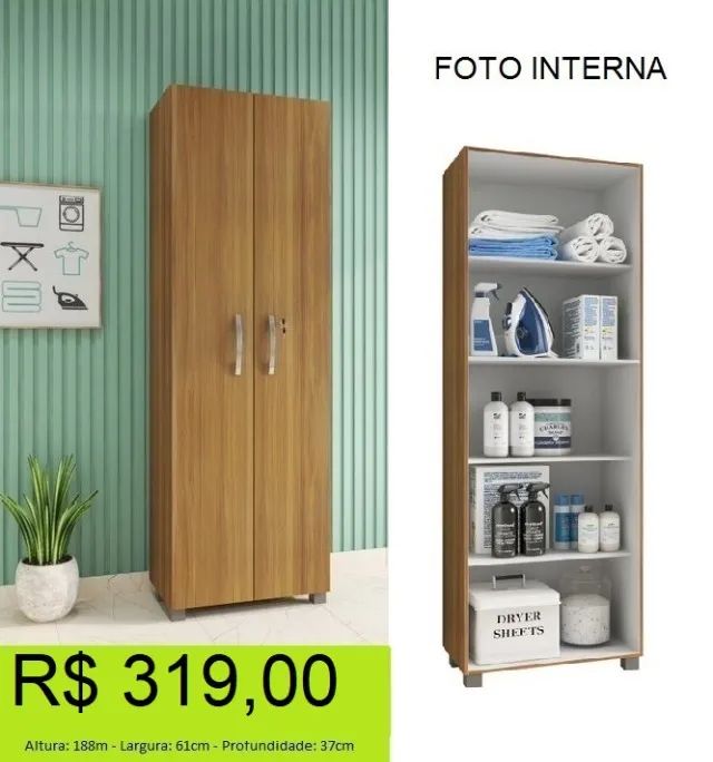 Multi uso com muitas prateleiras - Parcelamos sem juros!   - Foto 2