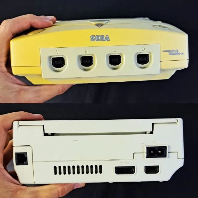 Console Dreamcast Americano Placa Va1. Com caixa e manual. Funcionando bem. Leitor ótimo - Foto 3